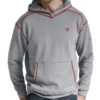 Ariat Men's Flame Resistant Polartec Grey Work Hooded Sweatshirt - Big And Tall -Montana Clothing Shop 0862S8 77 P1