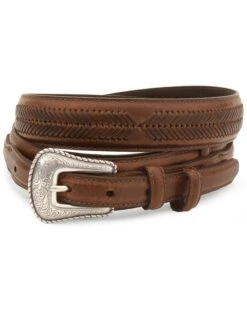 Nocona Belt Co. Men's Leather Ranger Belt - Reg & Big