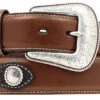 Nocona Men's Ribbon Concho Western Belt -Montana Clothing Shop 120X32 66 P1