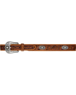 Justin Men's Star Ranch Floral Tool Belt
