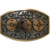 AndWest Men's Vintage Silver Masterson Shotgun Shell Belt Buckle -Montana Clothing Shop 2000162236 040 P1