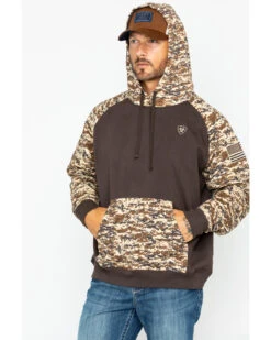 Ariat Men's Patriot Desert Camo Hooded Sweatshirt