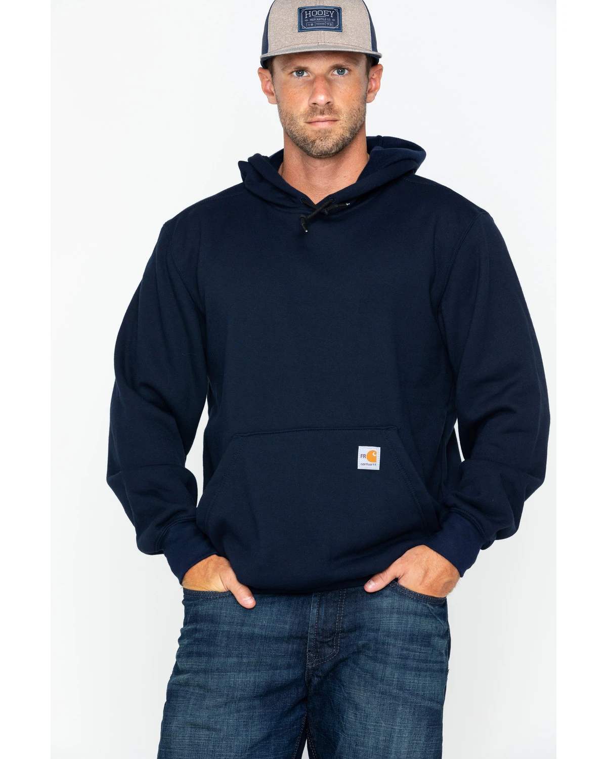 Carhartt Men's FR Hooded Pullover Solid Work Sweatshirt 3 Carhartt Men's FR Hooded Pullover Solid Work Sweatshirt