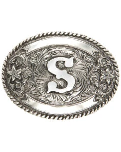 Cody James Men's Initial S Belt Buckle