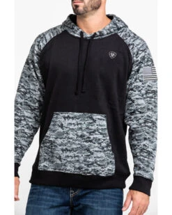 Ariat Men's Patriot Hooded Sweatshirt -Montana Clothing Shop 2000240524 001 P4