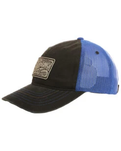 Rock & Roll Denim Men's Rubber Logo Patch Trucker Cap -Montana Clothing Shop 2000283221 001 P2