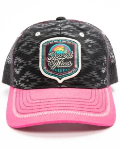 Rock & Roll Denim Men's Desert Vibes Logo Southwestern Cap -Montana Clothing Shop 2000290026 001 P4