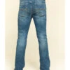 Cody James Men's Hawken Medium Wash Crosshatch Stretch Slim Bootcut Jeans -Montana Clothing Shop 2000295742 400 P1