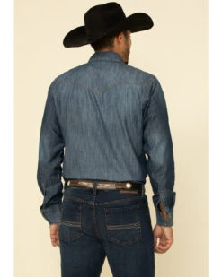 Cody James Men's Switchback Dark Wash Stretch Slim Bootcut Jeans -Montana Clothing Shop 2000308347 400 P4