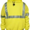 National Safety Apparel Men's Hi-Vis FR VizableType R Class 3 Base Layer Work Sweatshirt - Tall