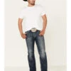 Rock & Roll Denim Men's Dark Double Barrel Relaxed Straight Leg Jeans -Montana Clothing Shop 2000333350 400 P1