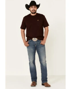 Rock & Roll Denim Men's Pistol Med Stretch Regular Straight Leg Jeans -Montana Clothing Shop 2000333353 400 P3