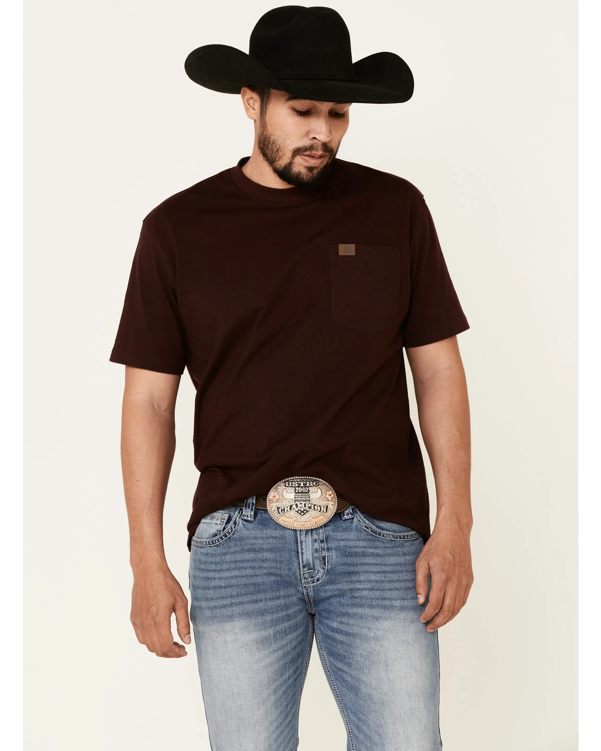 Rock & Roll Denim Men's Light Vintage Revolver Stretch Slim Straight Jeans 7 Rock & Roll Denim Men's Light Vintage Revolver Stretch Slim Straight Jeans - Image 5