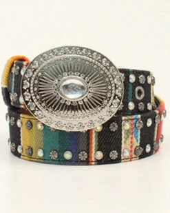 M & F Western Men's Serape Belt