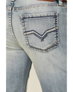 Moonshine Spirit Men's Wild West Light Wash Stretch Stackable Straight Jeans 9 Moonshine Spirit Men's Wild West Light Wash Stretch Stackable Straight Jeans -Montana Clothing Shop 2000338828 400 P4