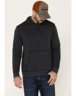 Flag & Anthem Men's Charcoal Colerain Burnout Fleece Hooded Sweatshirt -Montana Clothing Shop 2000339256 022 P3