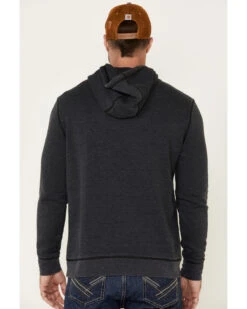 Flag & Anthem Men's Charcoal Colerain Burnout Fleece Hooded Sweatshirt -Montana Clothing Shop 2000339256 022 P4