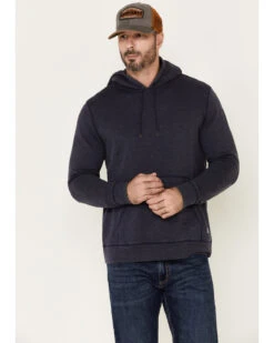 Flag & Anthem Men's Navy Colerain Burnout Fleece Hooded Sweatshirt -Montana Clothing Shop 2000339258 410 P2