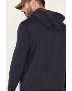 Flag & Anthem Men's Navy Colerain Burnout Fleece Hooded Sweatshirt -Montana Clothing Shop 2000339258 410 P5