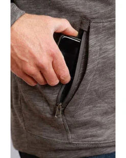 Stetson Men's USA Slub French Terry Hooded Sweatshirt -Montana Clothing Shop 2000339697 020 P3