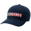 Cinch Men's Navy Patriotic 3D Logo Fitted Flex-Fit Ball Cap -Montana Clothing Shop 2000342283 410 P1