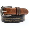 Cody James Men's Two-Tone Brown Buck Western Belt -Montana Clothing Shop 2000342315 933 P1