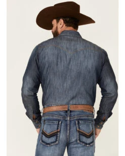 Cody James Core Men's Bannon Dark Wash Stretch Slim Straight Jeans -Montana Clothing Shop 2000342638 400 P3