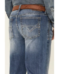 Cody James Men's Finley Light Wash Stackable Stretch Regular Straight Jeans -Montana Clothing Shop 2000342921 400 P3