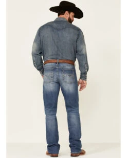 Cody James Men's Finley Light Wash Stackable Stretch Regular Straight Jeans -Montana Clothing Shop 2000342921 400 P4