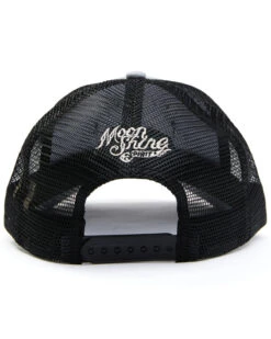 Moonshine Spirit Men's Country Music & Beer Flag Patch Mesh-Back Ball Cap -Montana Clothing Shop 2000342947 020 P3