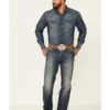 Rock & Roll Denim Men's Double Barrel Dark Vintage Wash Stretch Relaxed Straight Jeans 2 Rock & Roll Denim Men's Double Barrel Dark Vintage Wash Stretch Relaxed Straight Jeans -Montana Clothing Shop 2000345007 400 P1