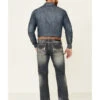Rock & Roll Denim Men's Pistol Medium Vintage Stretch Regular Straight Jeans -Montana Clothing Shop 2000345202 400 P1