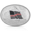 Montana Silversmiths Thin Red Line Flag Buckle -Montana Clothing Shop 2000345961 040 P1