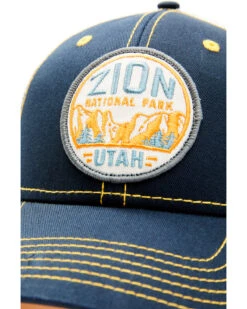 H3 Sportgear Men's Zion National Park Patch Mesh Back Trucker Cap 6 H3 Sportgear Men's Zion National Park Patch Mesh Back Trucker Cap -Montana Clothing Shop 2000346018 410 P2