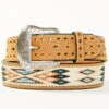 Cody James Men's Pierced Tab Southwestern Belt