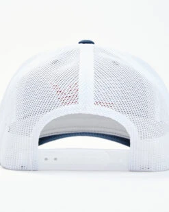 Oil Field Hats Men's Navy American Flag US Patch Mesh-Back Ball Cap -Montana Clothing Shop 2000350291 410 P3