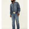 Wrangler 20X Men's Barnham Medium Wash Stretch Extreme Relaxed Straight Jeans -Montana Clothing Shop 2000351008 400 P1