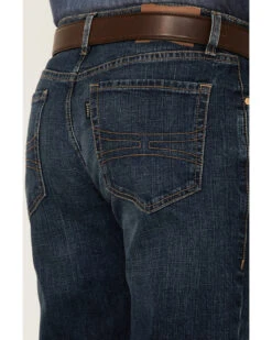 Rock & Roll Denim Men's Hooey Dark Vintage Double Barrel Relaxed Stackable Bootcut Jeans 8 Rock & Roll Denim Men's Hooey Dark Vintage Double Barrel Relaxed Stackable Bootcut Jeans -Montana Clothing Shop 2000351105 400 P3