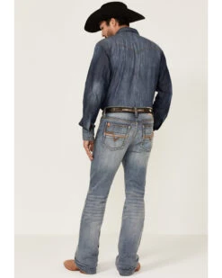 Cody James Core Men's Bear Down Light Wash Stretch Slim Bootcut Jeans -Montana Clothing Shop 2000351786 400 P3