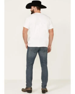 Cody James Men's Blaze Medium Wash Stretch Slim Tapered Jeans -Montana Clothing Shop 2000351842 400 P4