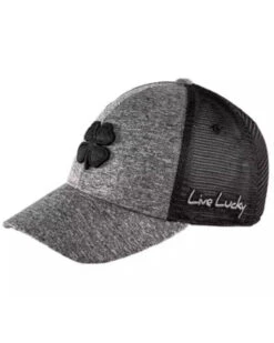 Black Clover Men's Logo Mesh-Back Fitted Ball Cap -Montana Clothing Shop 2000352070 070 P3