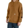 Carhartt Men's Loose Fit Midweight Logo Sleeve Graphic Hooded Sweatshirt - Big & Tall -Montana Clothing Shop 2000353660 200 P1