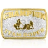 Montana Silversmiths Men's Champion Team Roper Belt Buckle -Montana Clothing Shop 2000355707 040 P1