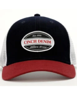 Cinch Men's Circle Logo Patch Trucker Cap -Montana Clothing Shop 2000355947 500 P3