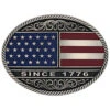 Montana Silversmiths Men's American Flag Circular Buckle -Montana Clothing Shop 2000357301 900 P1