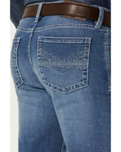 Cody James Men's Silverton Light Wash Stretch Relaxed Bootcut Jeans -Montana Clothing Shop 2000359293 413 P4
