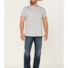 Moonshine Spirit Men's Corral Dust Medium Dark Wash Stretch Slim Straight Jeans -Montana Clothing Shop 2000365378 415 P1
