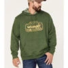 Wrangler Men's Heather Forest Crest Logo Graphic Hooded Sweatshirt -Montana Clothing Shop 2000366038 300 P1