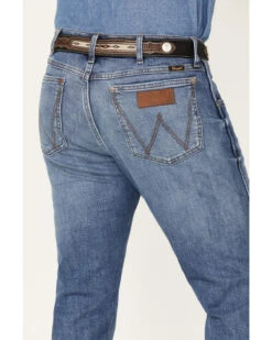 Wrangler Retro Men's Ansley Stretch Slim Straight Jeans -Montana Clothing Shop 2000366715 414 P4