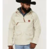 Kimes Ranch Men's Any-Day Sand 1/4 Zip Front Hooded Pullover